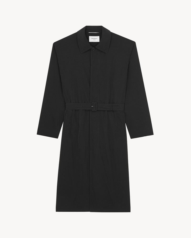 COAT IN COTTON SERGE 1