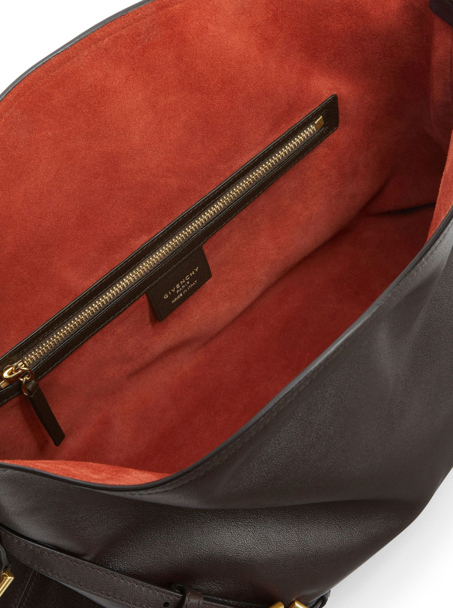 VOYOU MEDIUM BAG IN GLOSSY LEATHER - 5