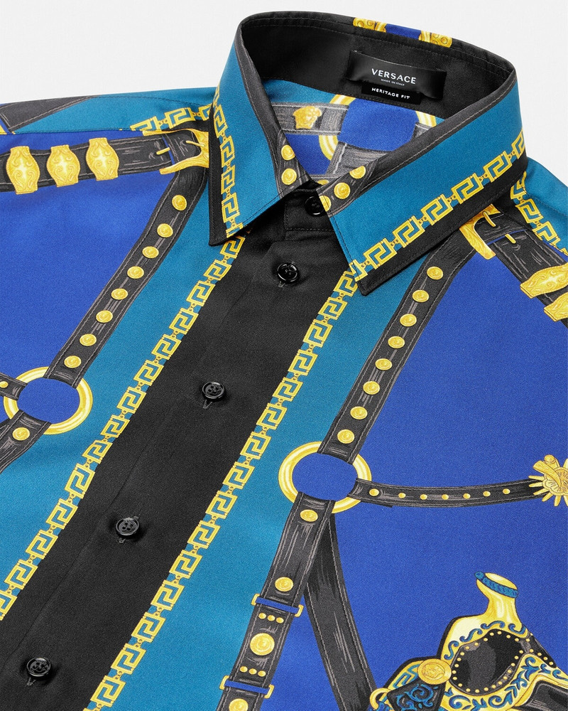 Medusa Saddle Silk Shirt 6