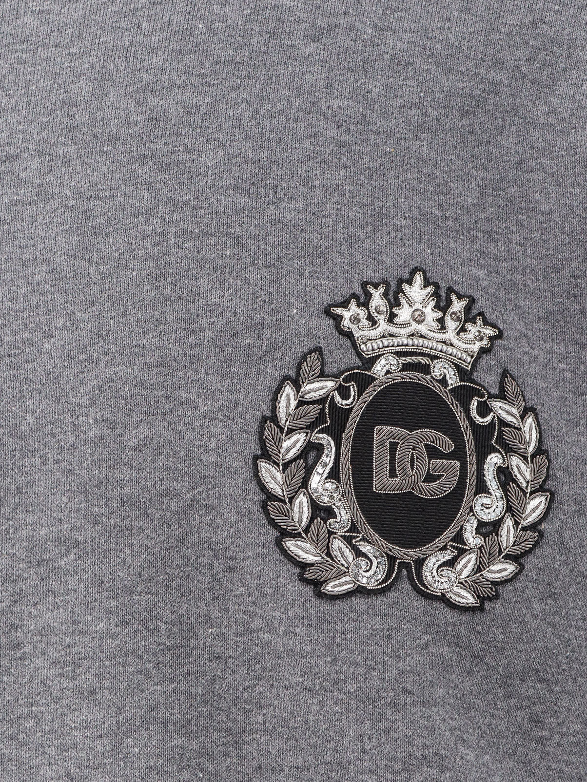 Dolce & Gabbana Cotton Sweatshirt With Logo Patch - 3