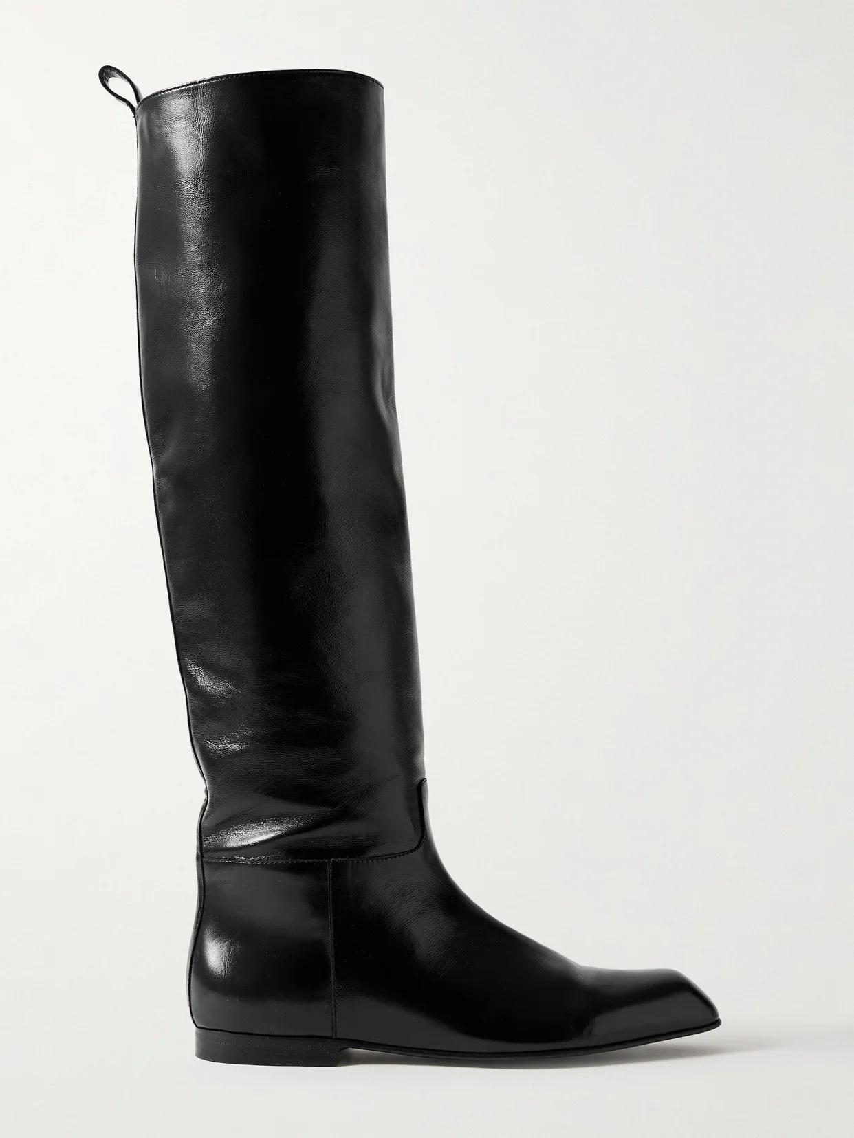 Colt Glossed-leather Knee Boots - 1