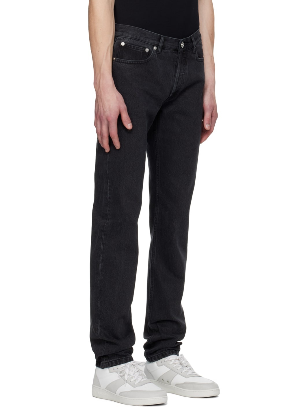 Black Petit New Standard Jeans - 2