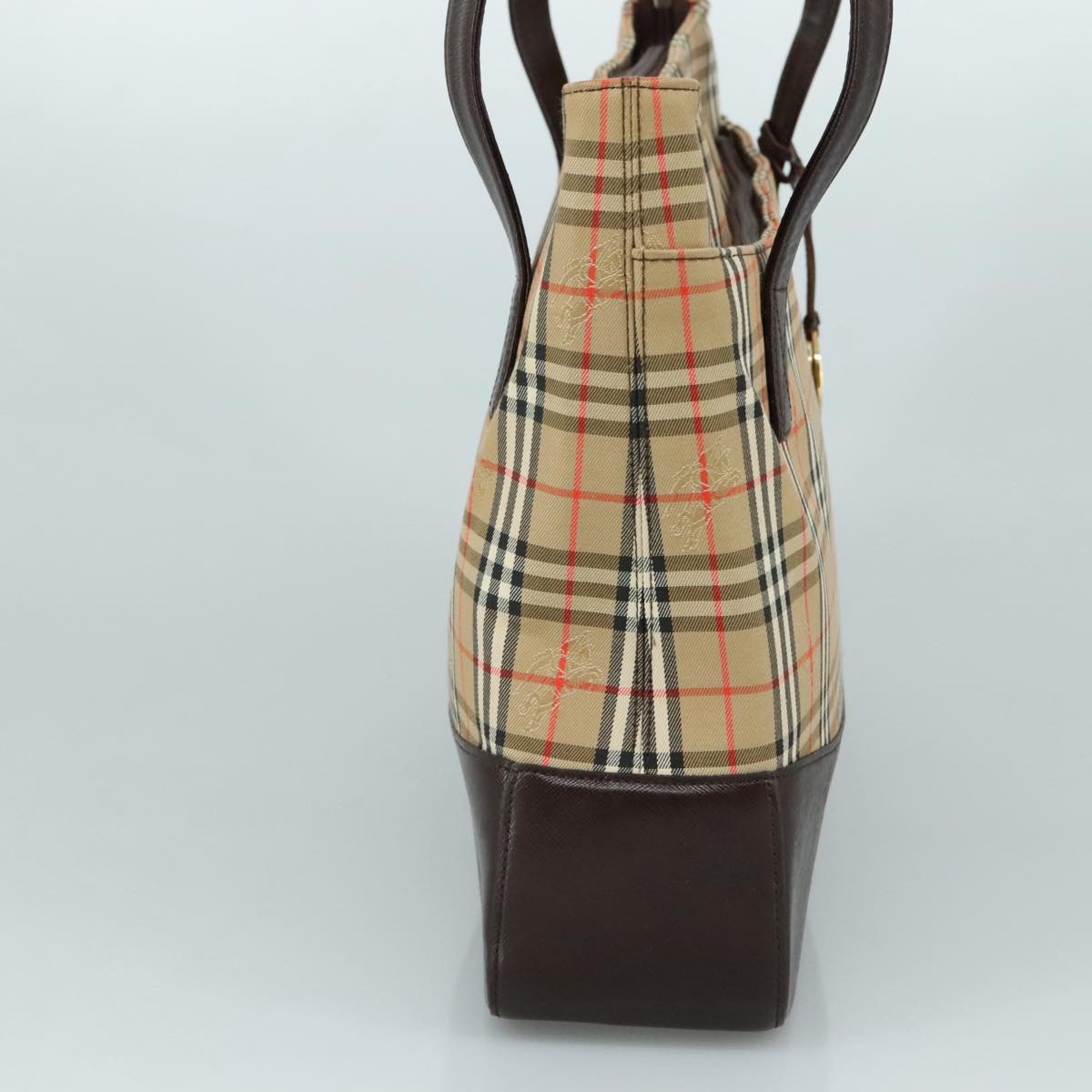 Burberry Nova Check Shoulder Bag Canvas Beige - 3