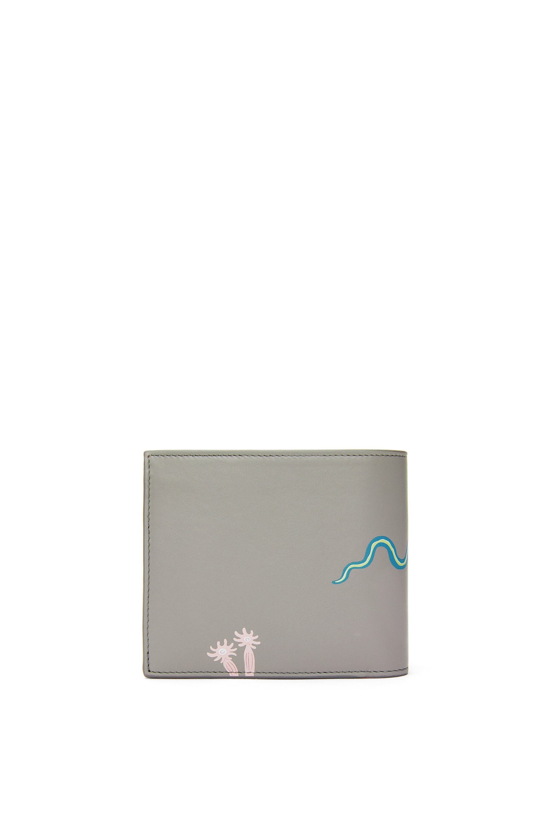 Eels bifold coin wallet in satin calfskin - 4