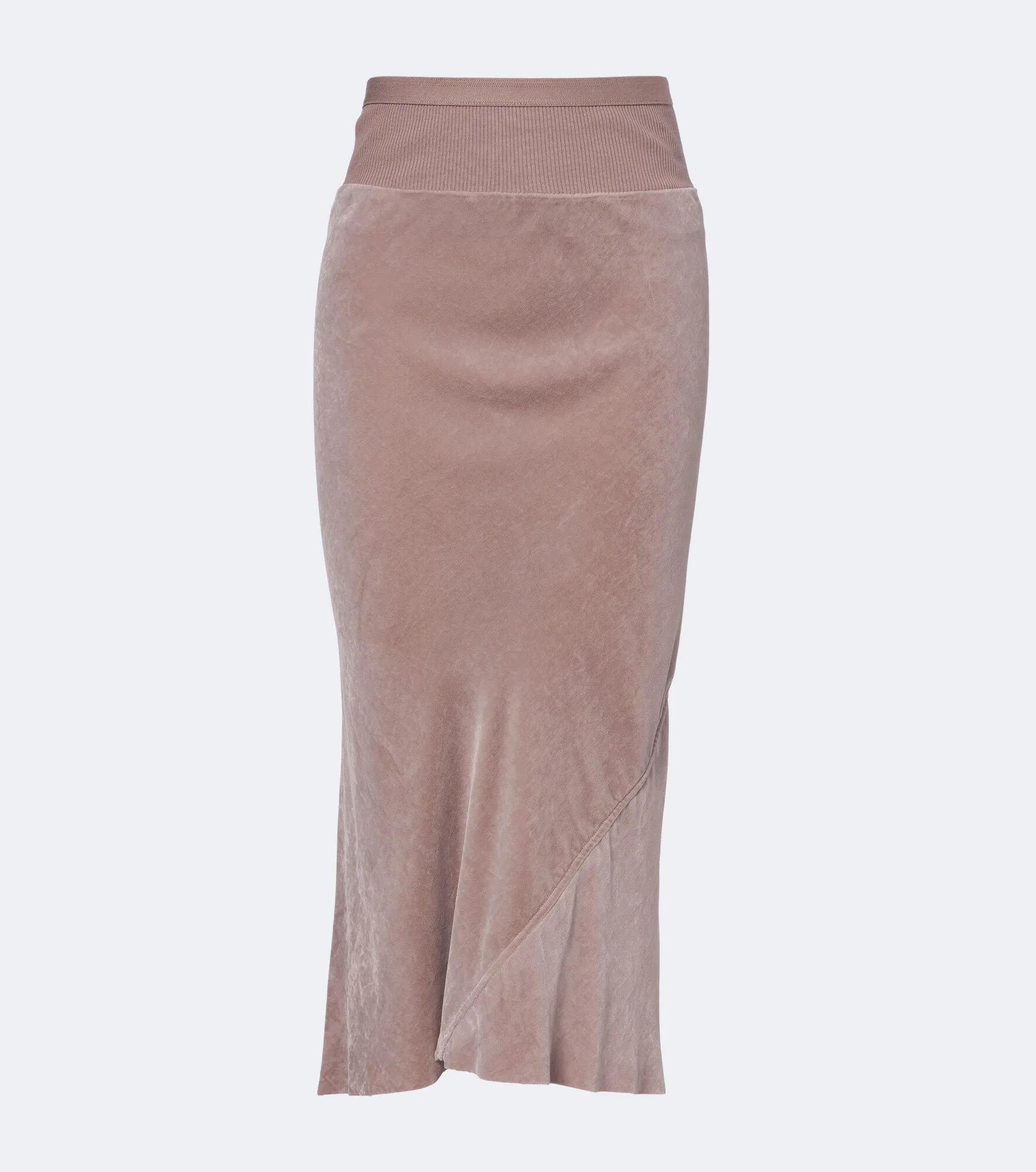 Velvet midi skirt - 1