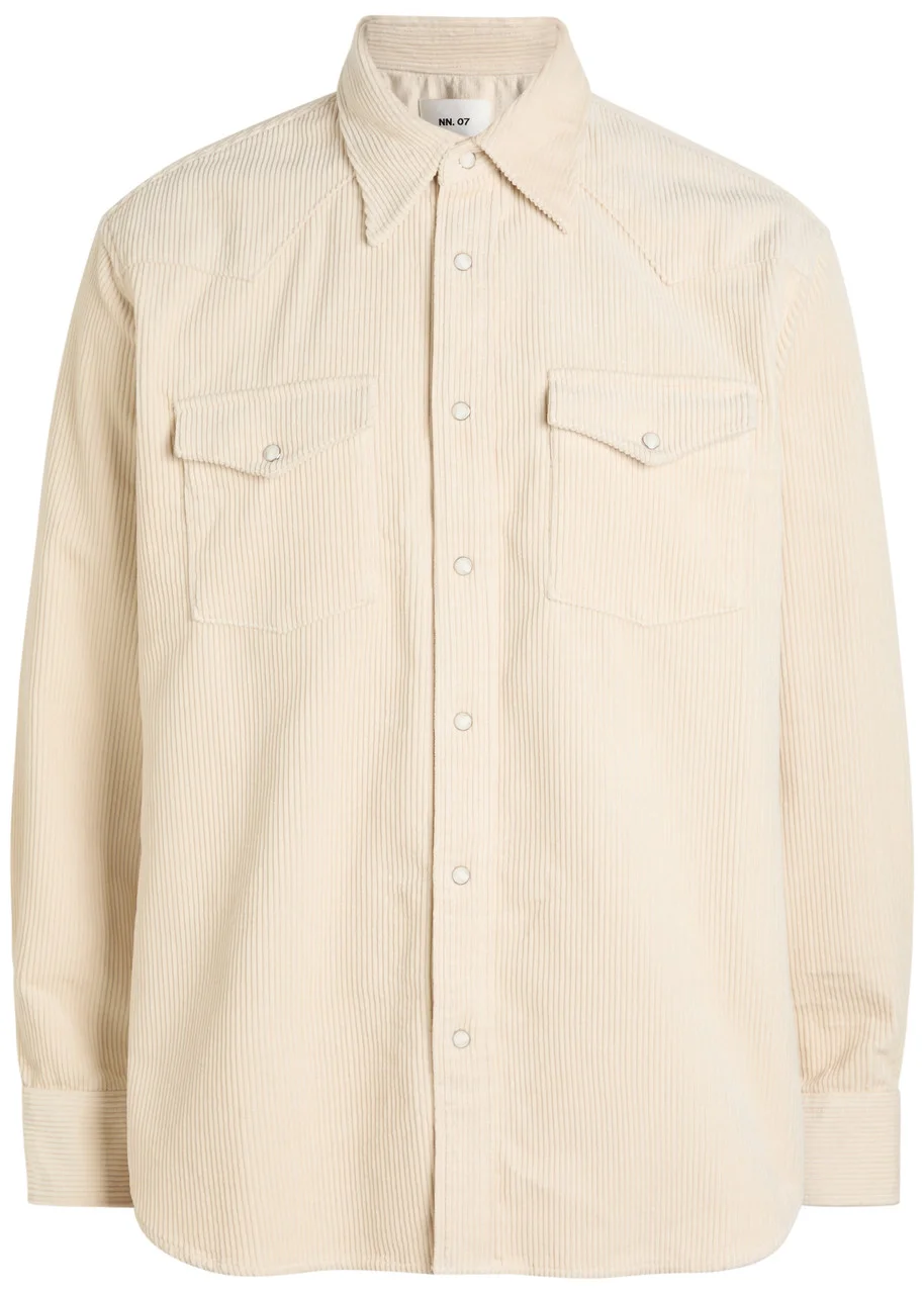 NN07 Ricky Corduroy Overshirt - 1