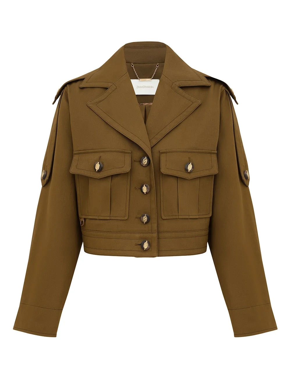 LUNA DRILL CARGO JACKET - 1