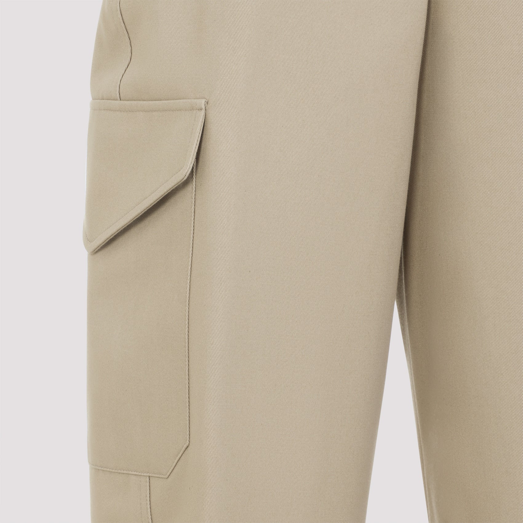 Givenchy Cotton And Wool Pants Women - 4
