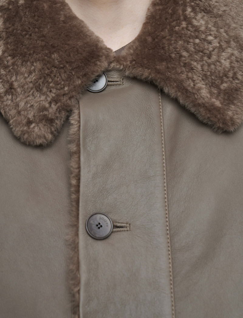 Molin Reversible Shearling Gilet 7