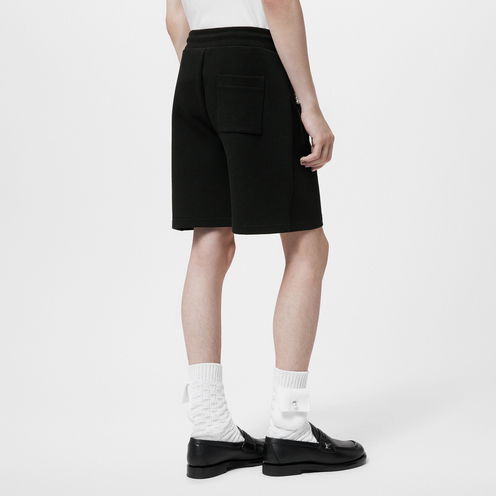 Embroidered Jersey Shorts - 5