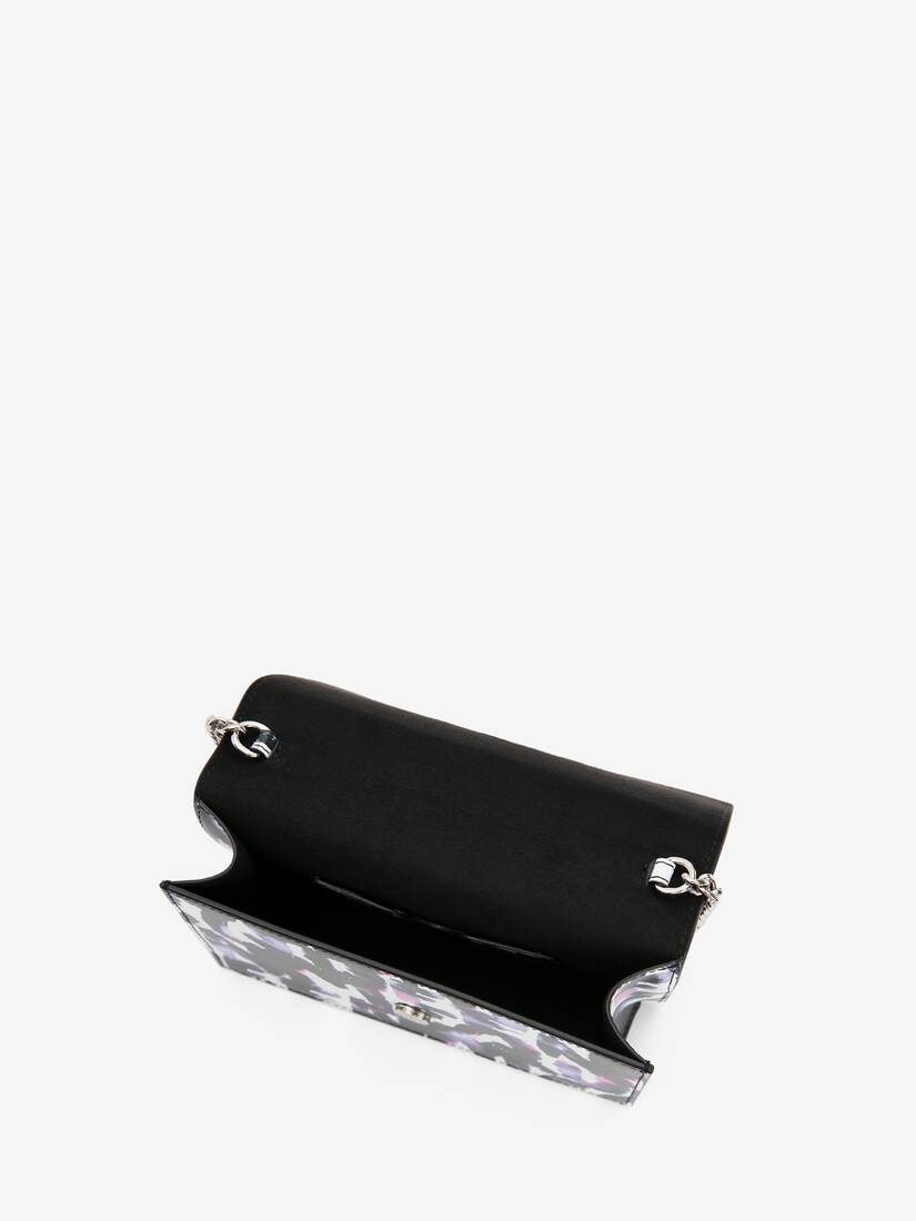 Women's Watercolour Graffiti Small Skull Bag in Multicolor - 4