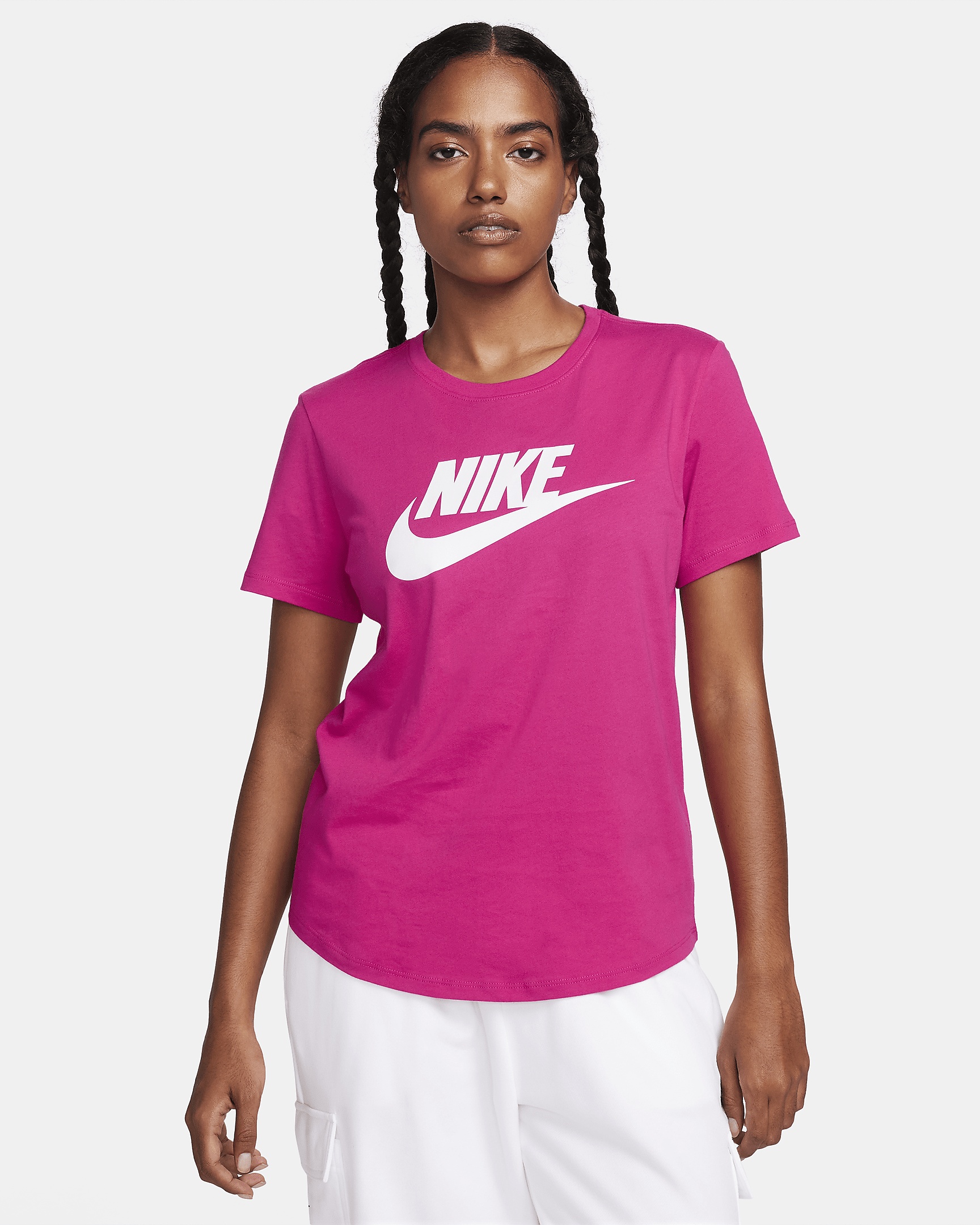 Nike sportswear essential top on sale