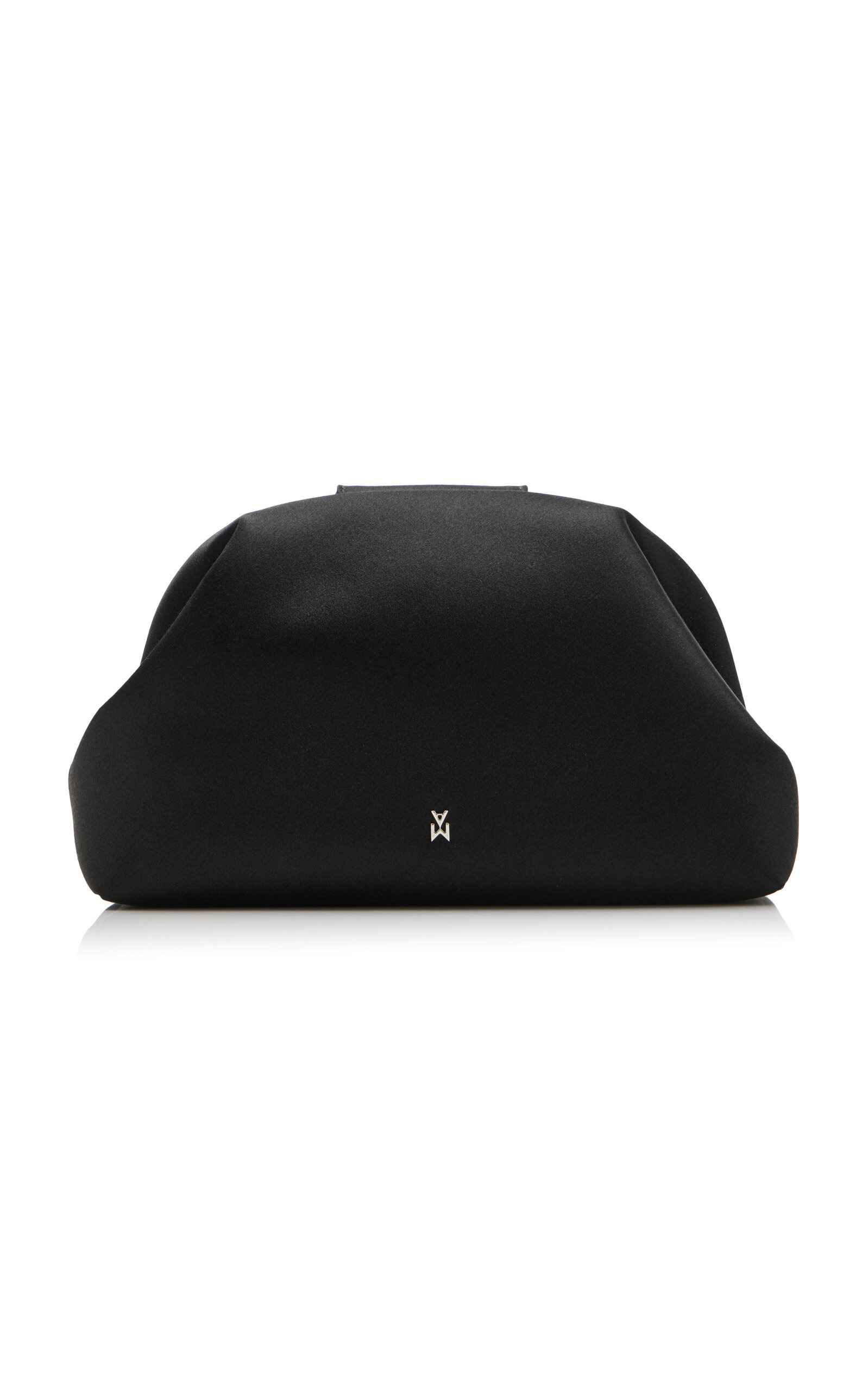 Camelia Satin Clutch black - 6
