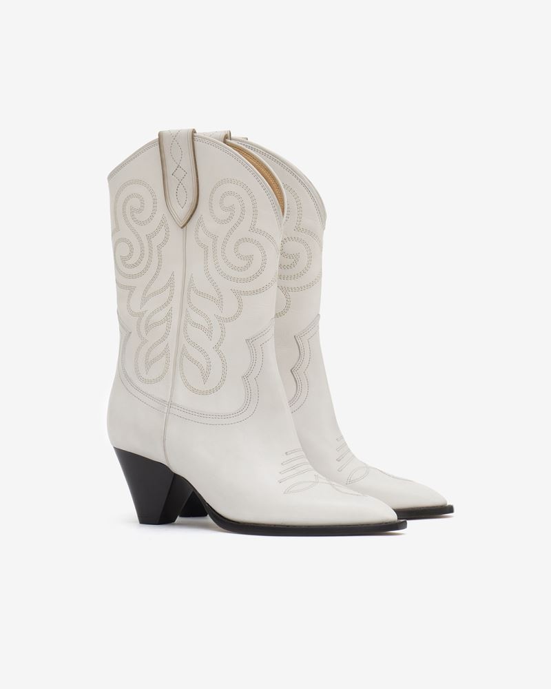 LULIETTE LEATHER LOW BOOTS - 3