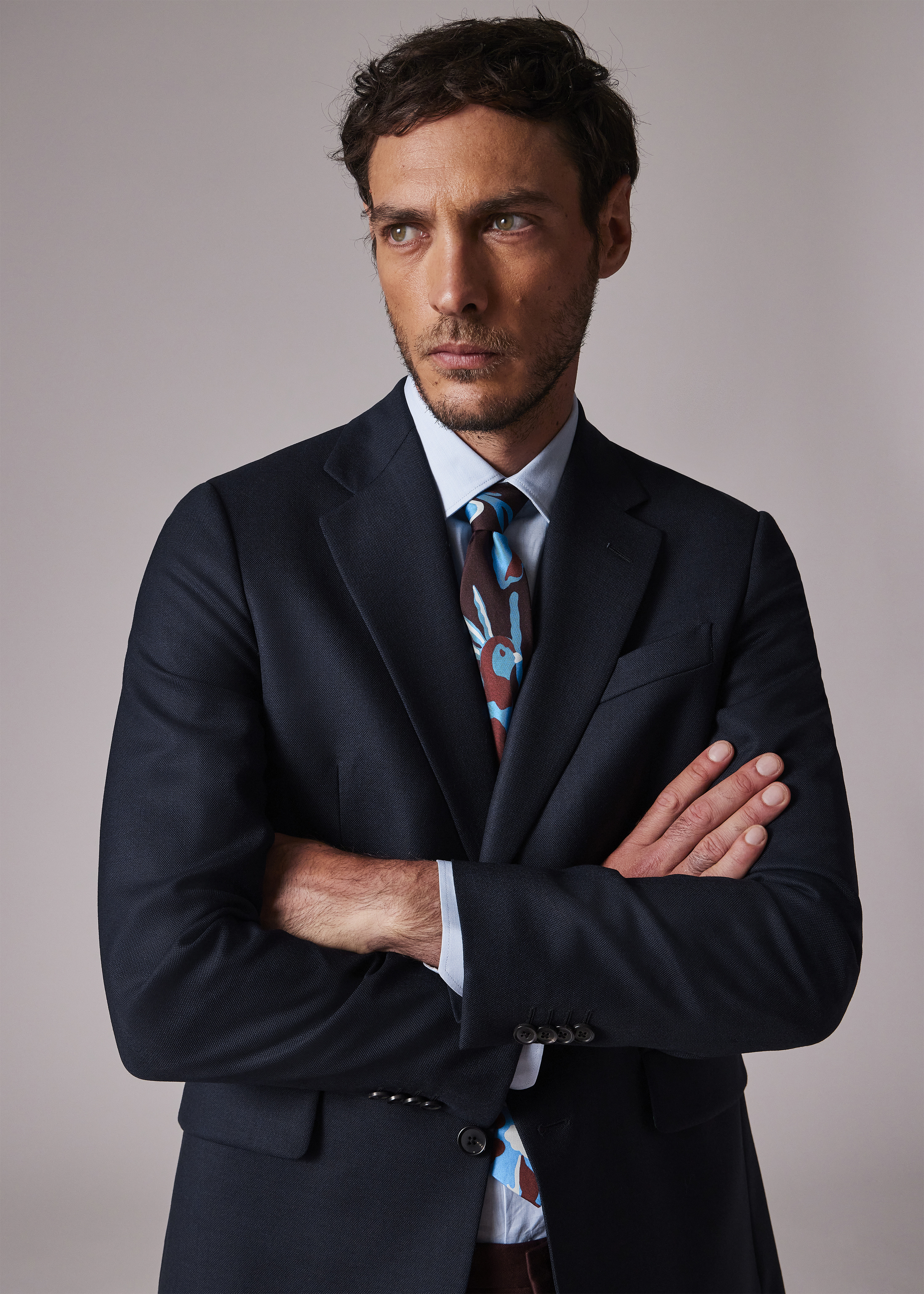 The Brierley - Navy Sopra Visso Wool Blazer - 5