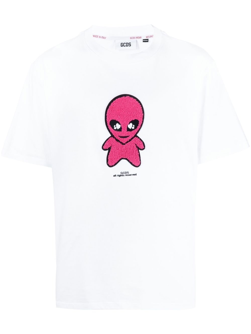logo-print short-sleeve T-shirt - 1