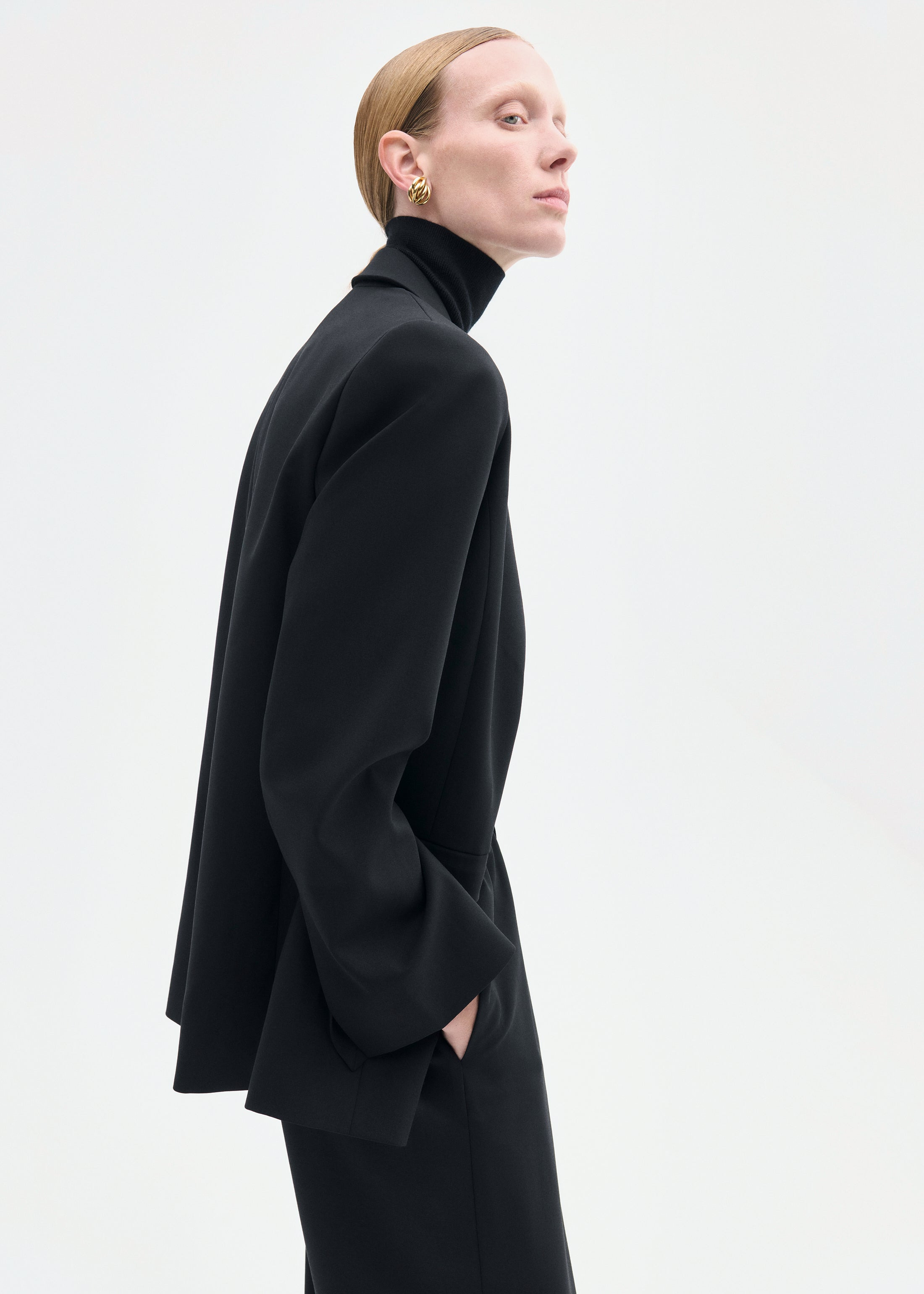 Boxy Jacket in Virgin Wool - 4