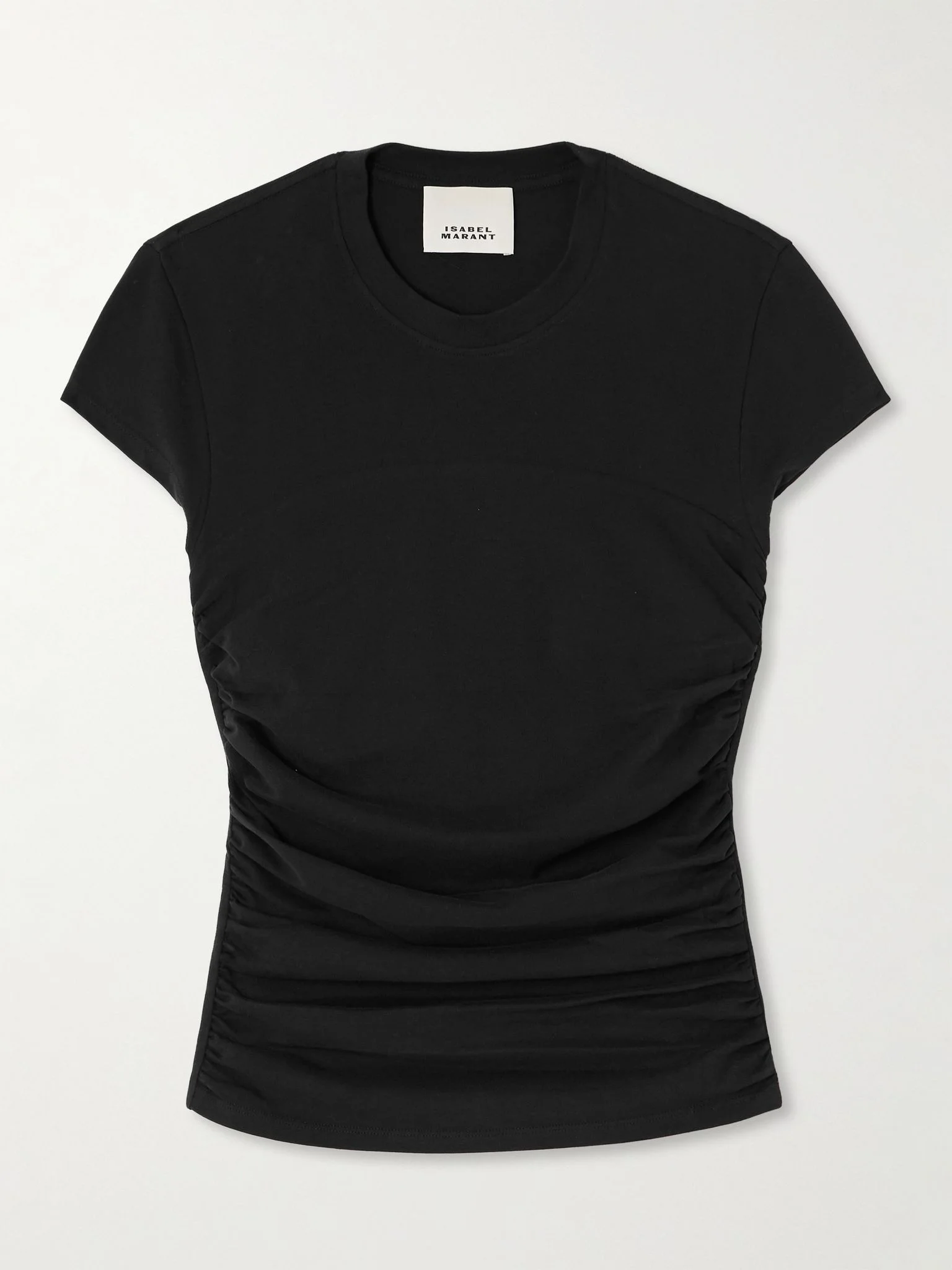 Maelie cotton-jersey T-shirt Black - 1