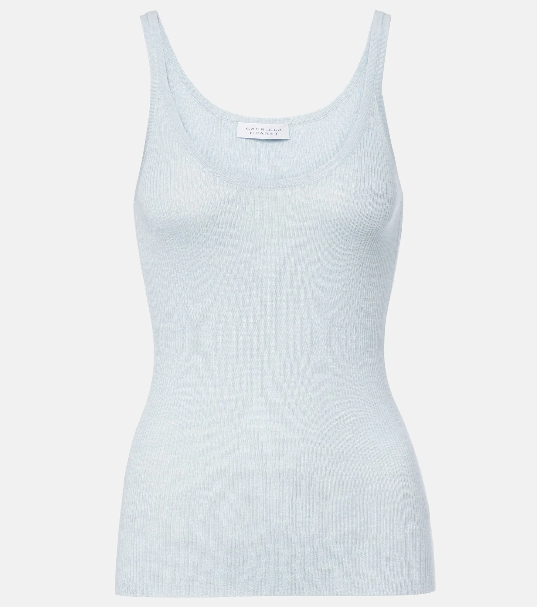 Cinxia cashmere, silk, and hemp tank top - 1