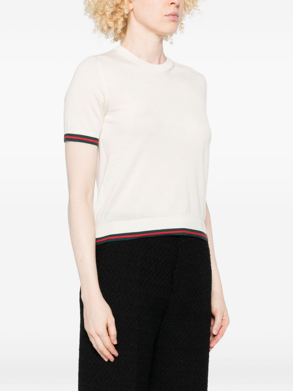 Cashmere and silk top - 4