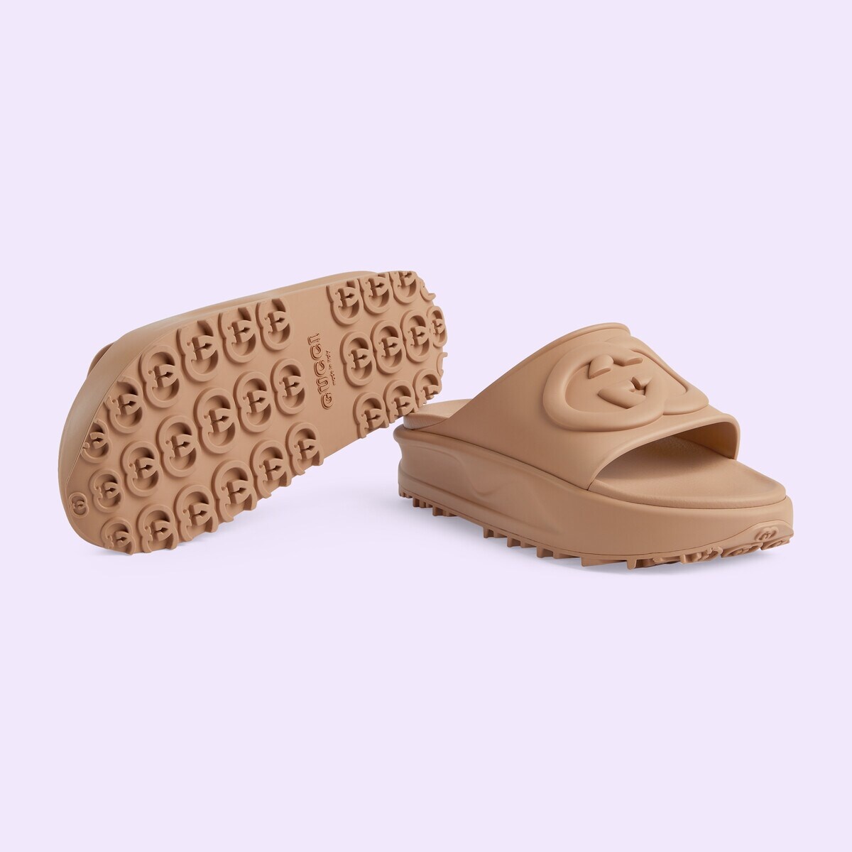 Men's Interlocking G slide sandal - 5