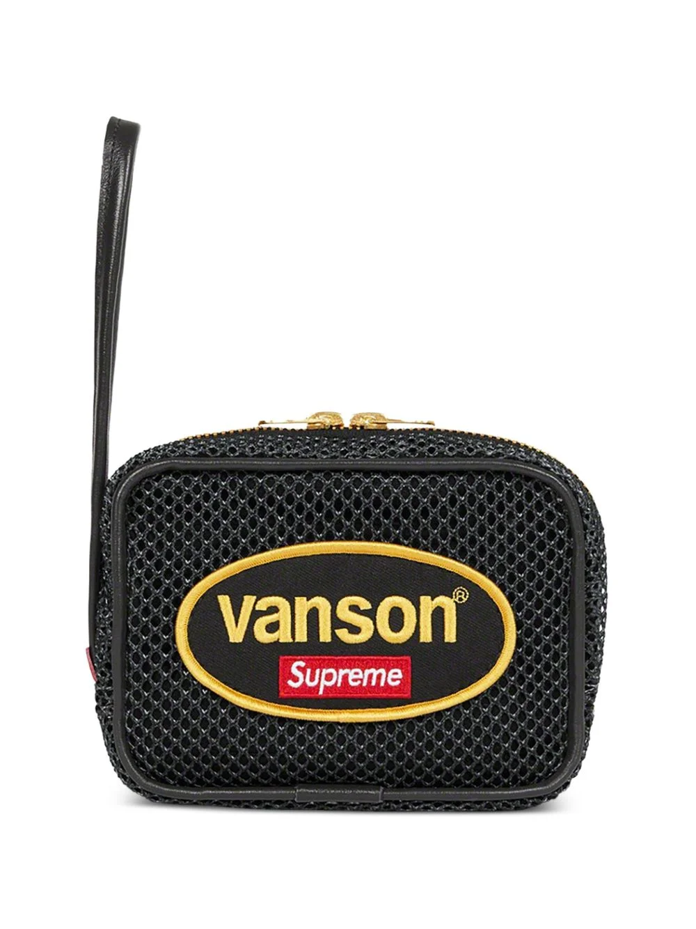 x Vanson Leathers mesh wrist bag - 1