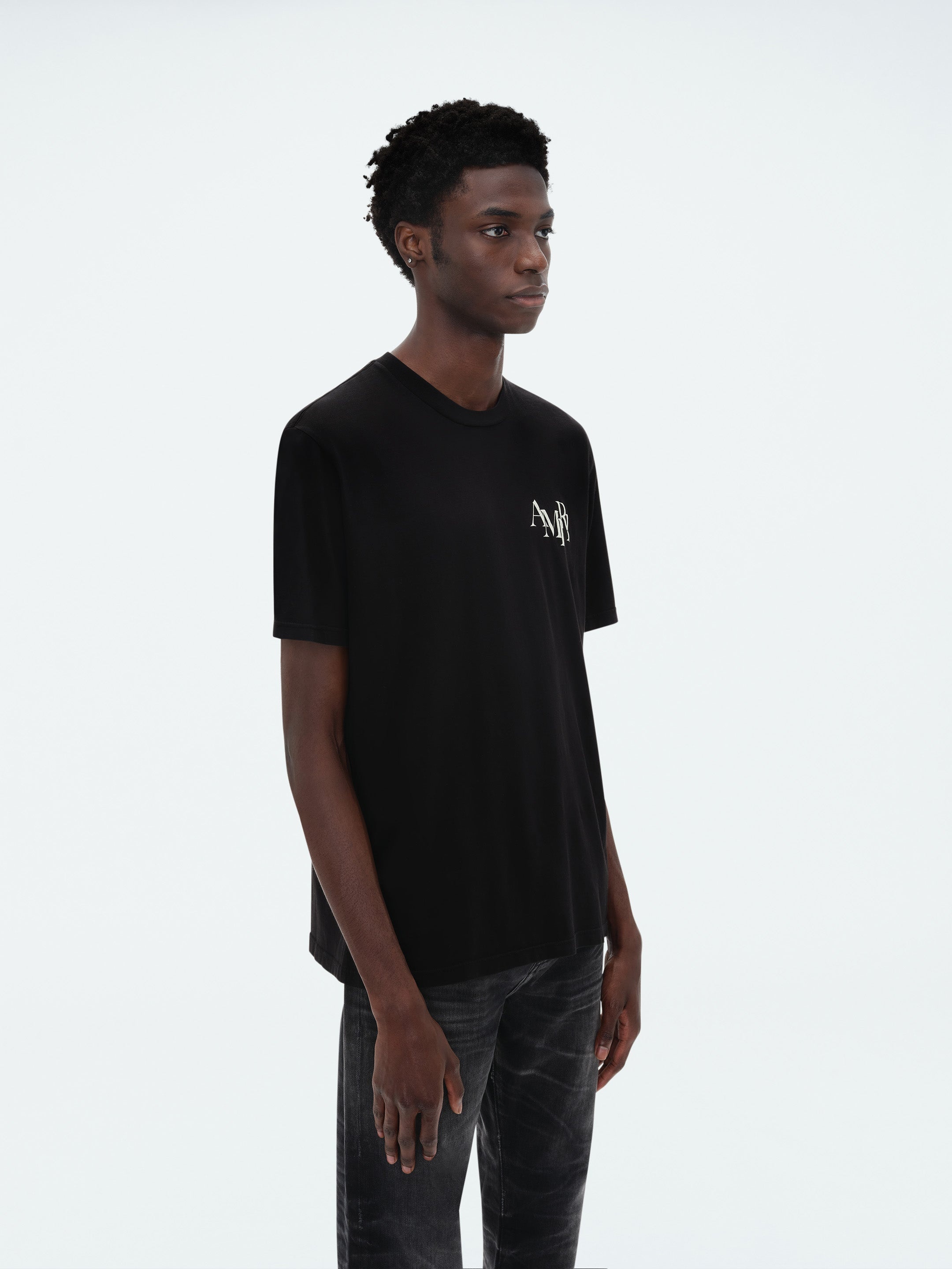 AMIRI STAGGERED LOGO TEE - 3