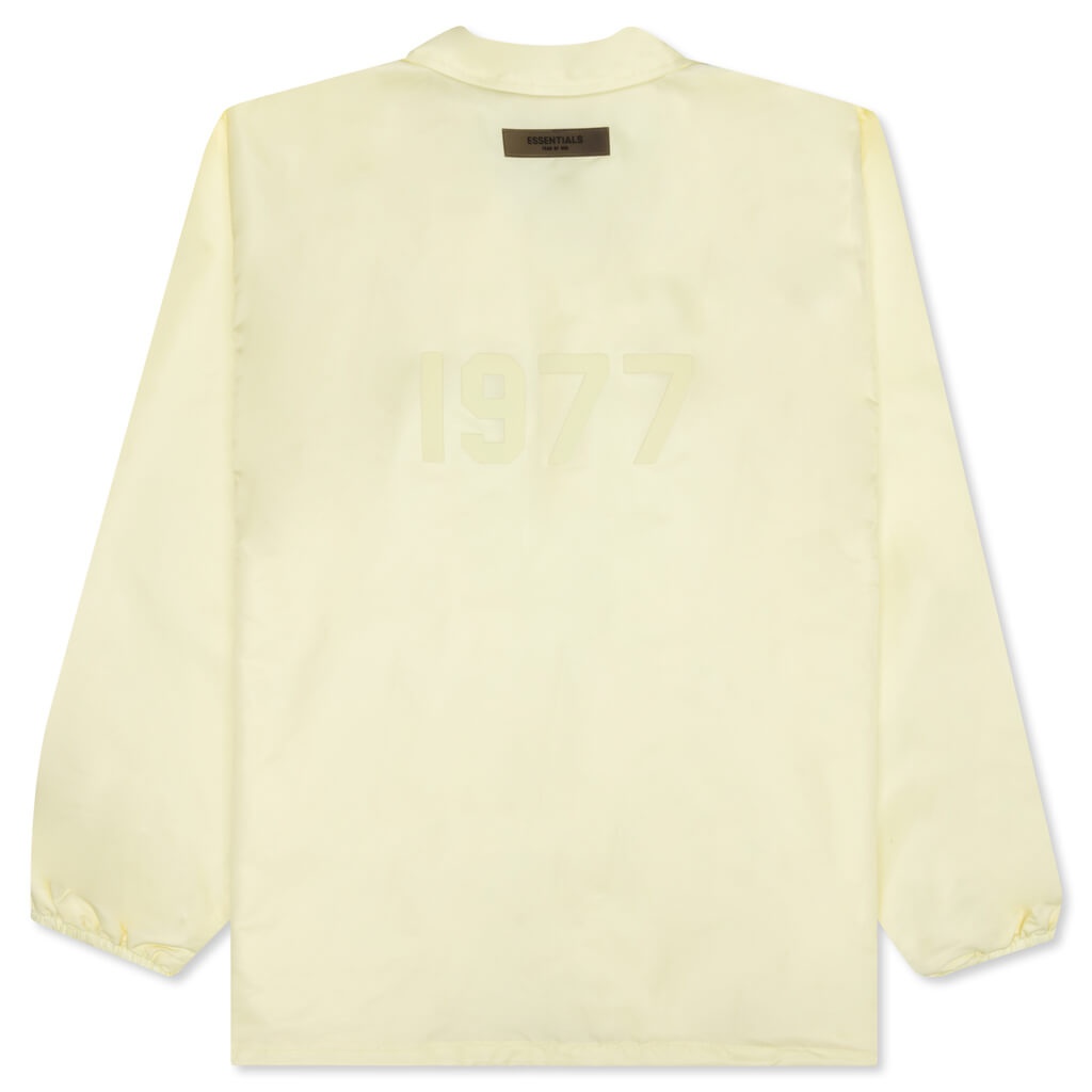 ESSENTIALS COACHES JACKET - CANARY - 2