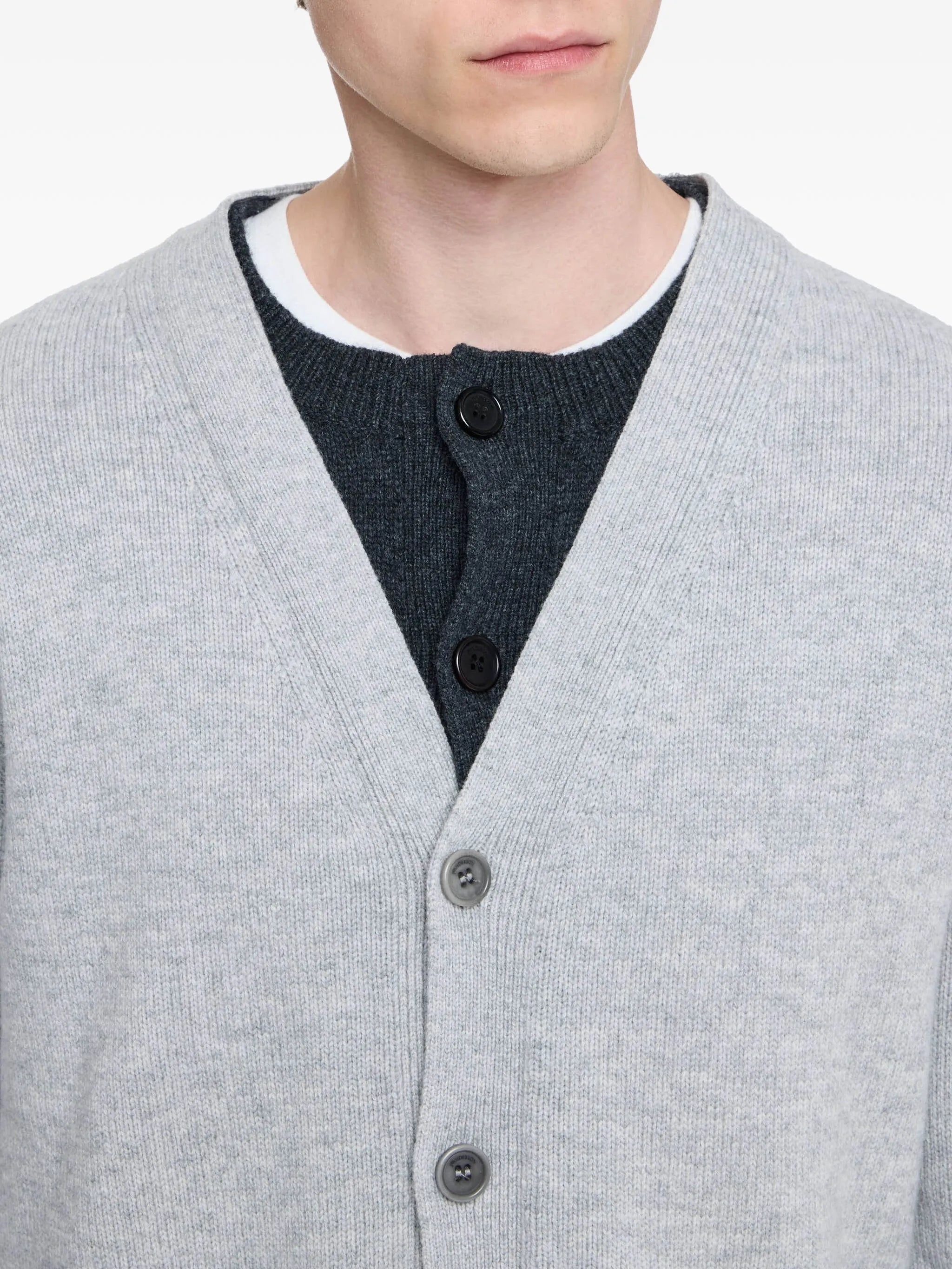 Jw Anderson Layered Cardigan - 3