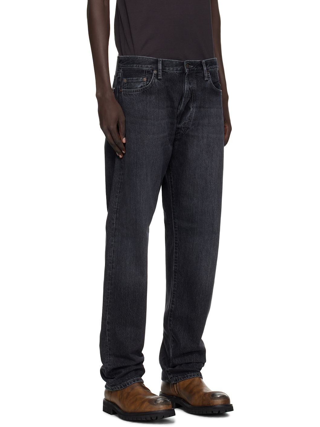 Black Loose Fit 1999 Jeans - 2