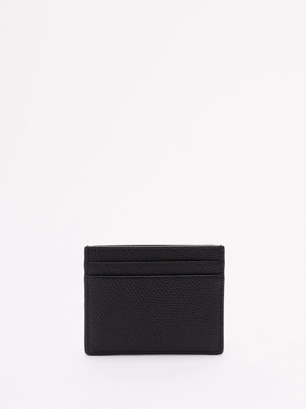 Valentino Garavani Men `Vlogo Signature` Leather Card Holder - 2