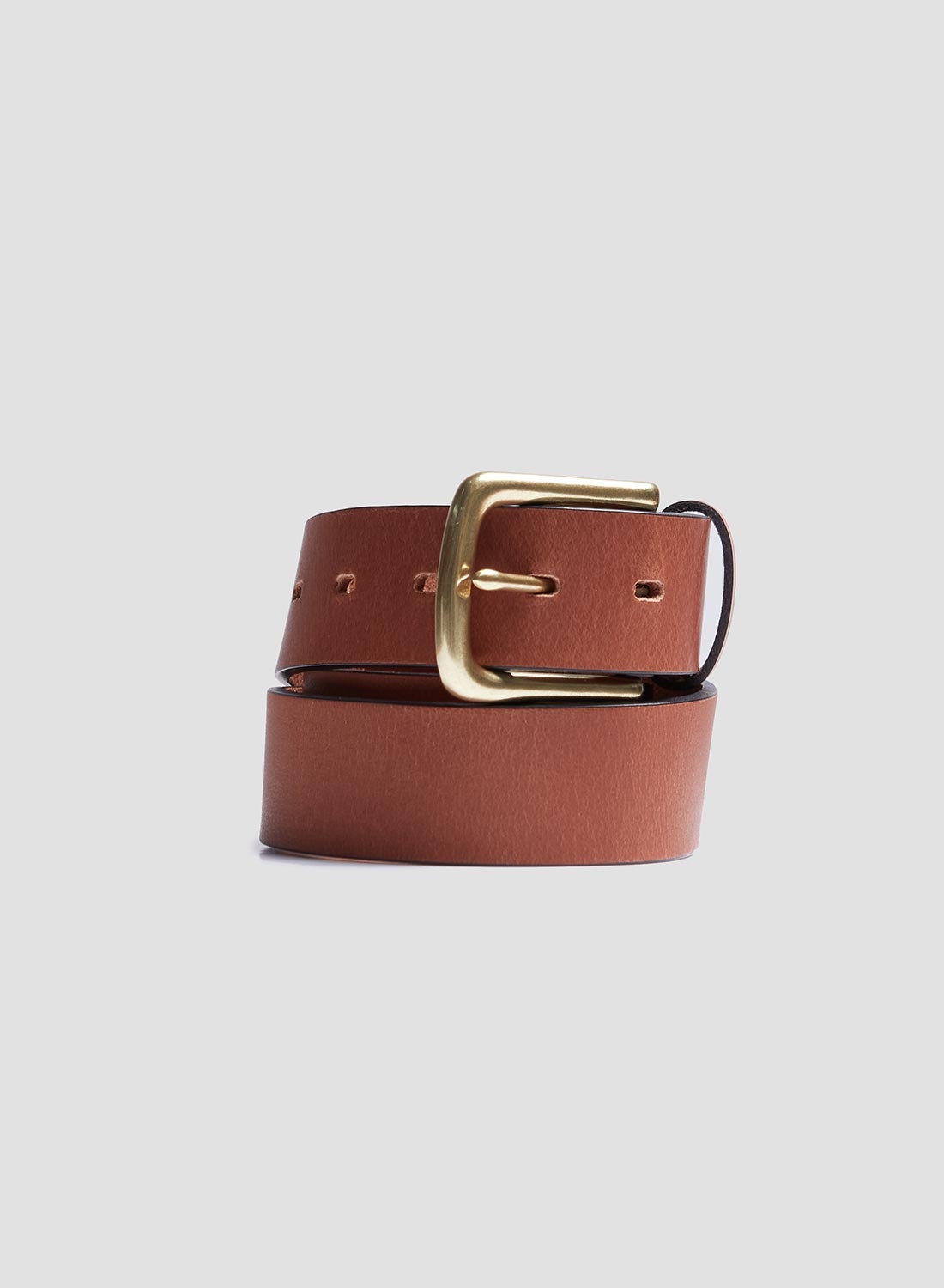 Cuba Belt in Tan Leather - 1