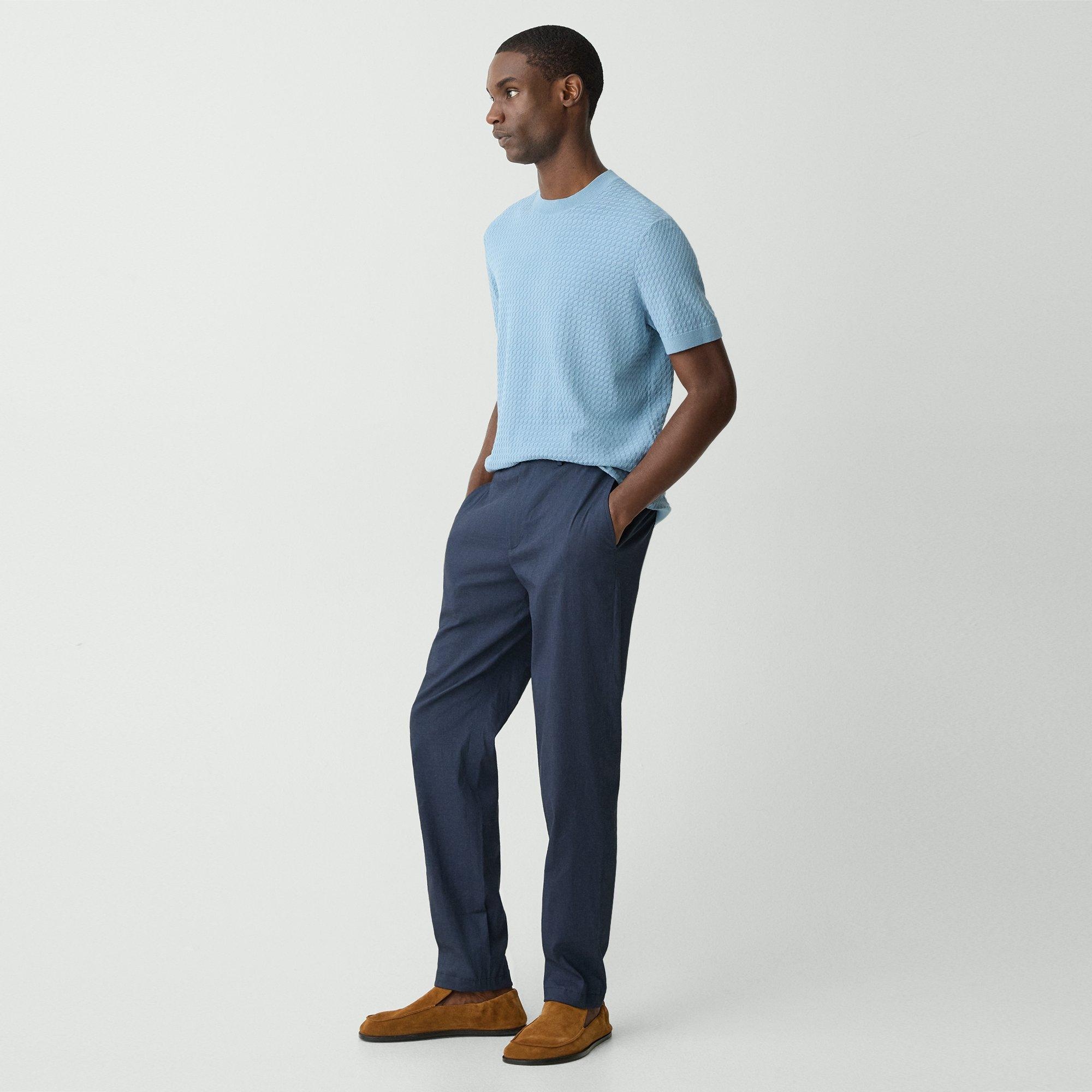 Curtis Drawstring Pant in Good Linen - 3