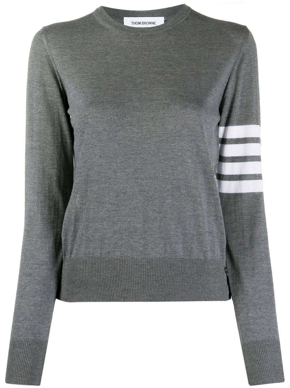 round neck stripe jumper - 1