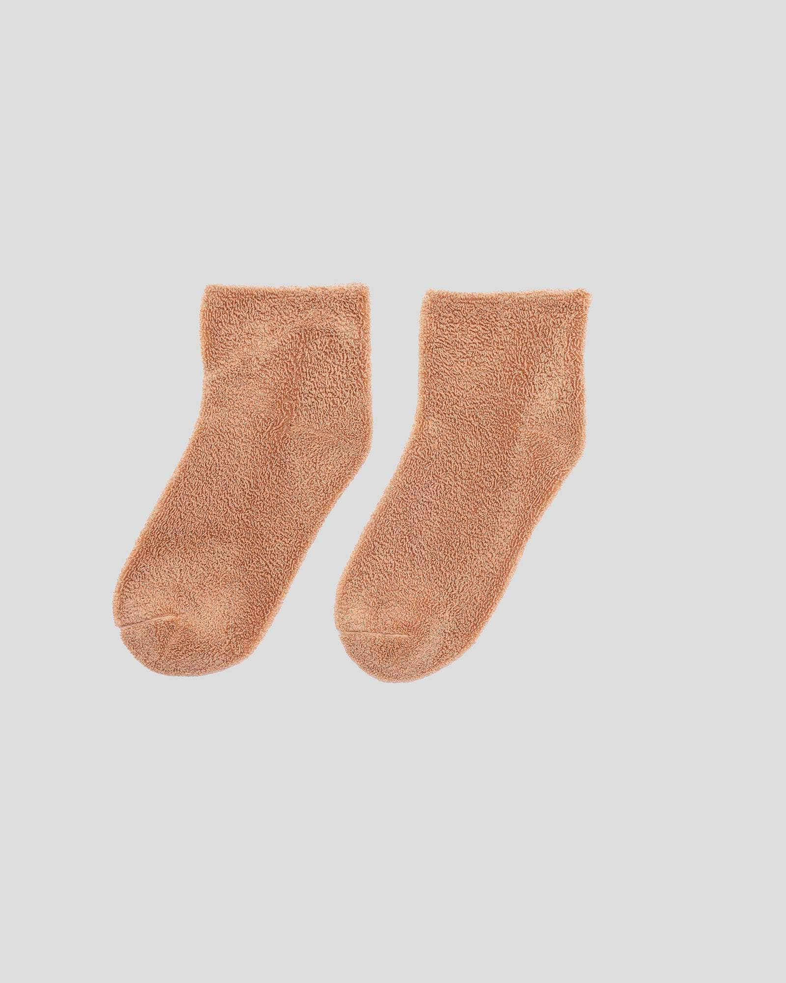 Buckle Ankle Socks - Textured Organic Cotton - 4