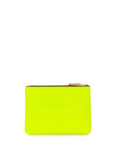 Comme Des Garçons colour-block zipped wallet outlook