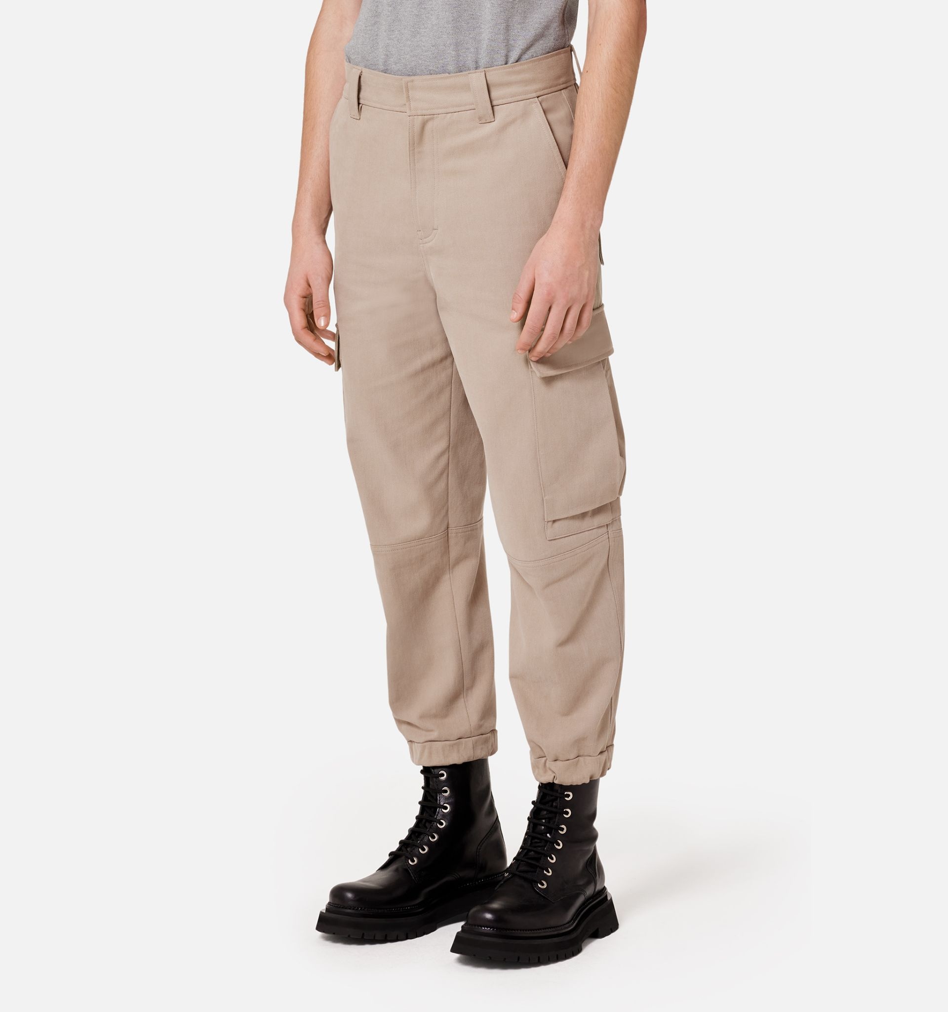 Cargo Pant With Elasticated Ankles - 4