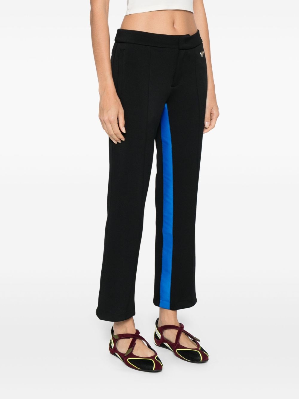 x Wales Bonner piqué-weave trousers - 3