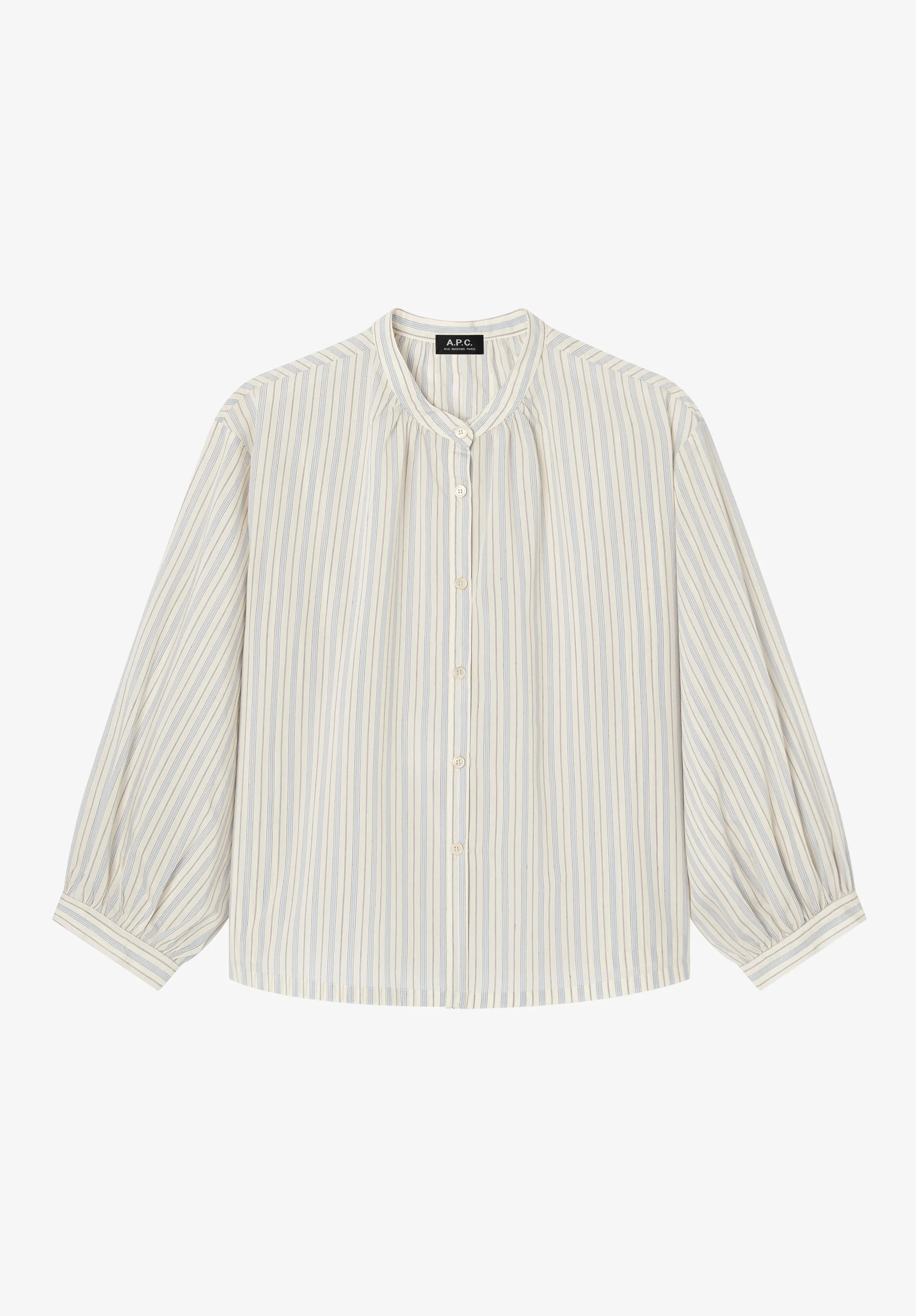BELA BLOUSE - STAND UP COLLAR BLOUSE - 1