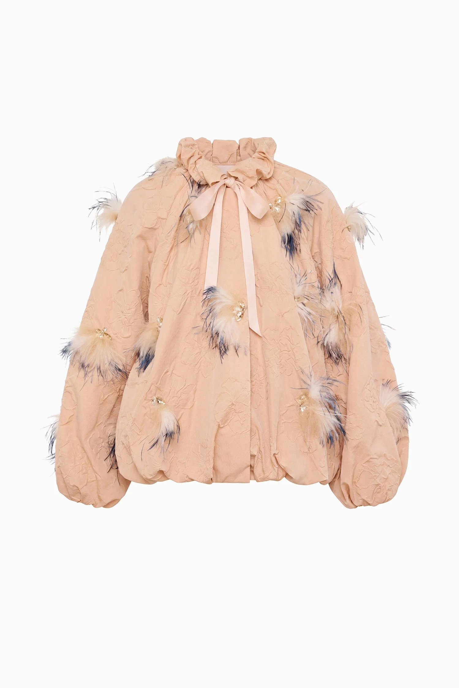Roux Nylon Jacket with Embellishments - 1