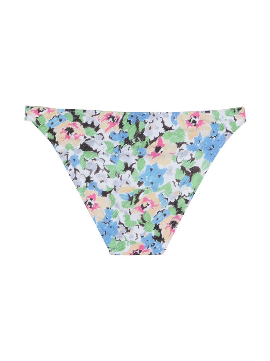 Ganni Women Floral Pattern Bikini Briefs - 6
