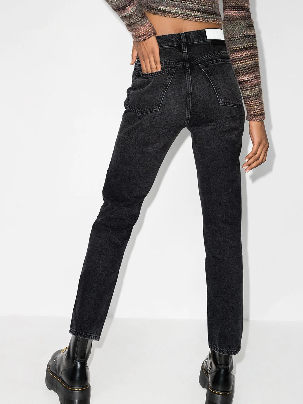 five-pocket straight-leg jeans - 3