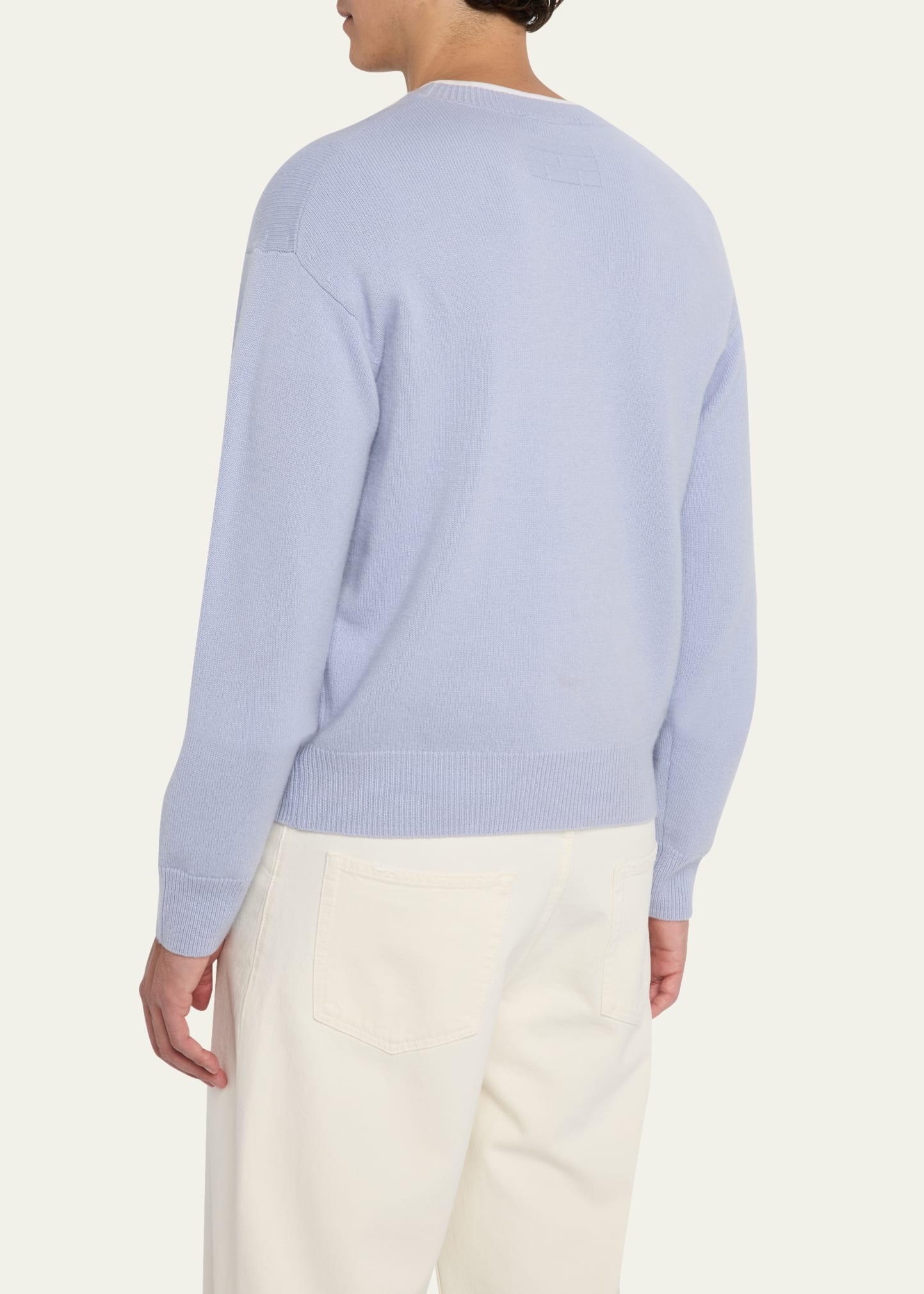 Men's Lightweight Cashmere Pullover - 3