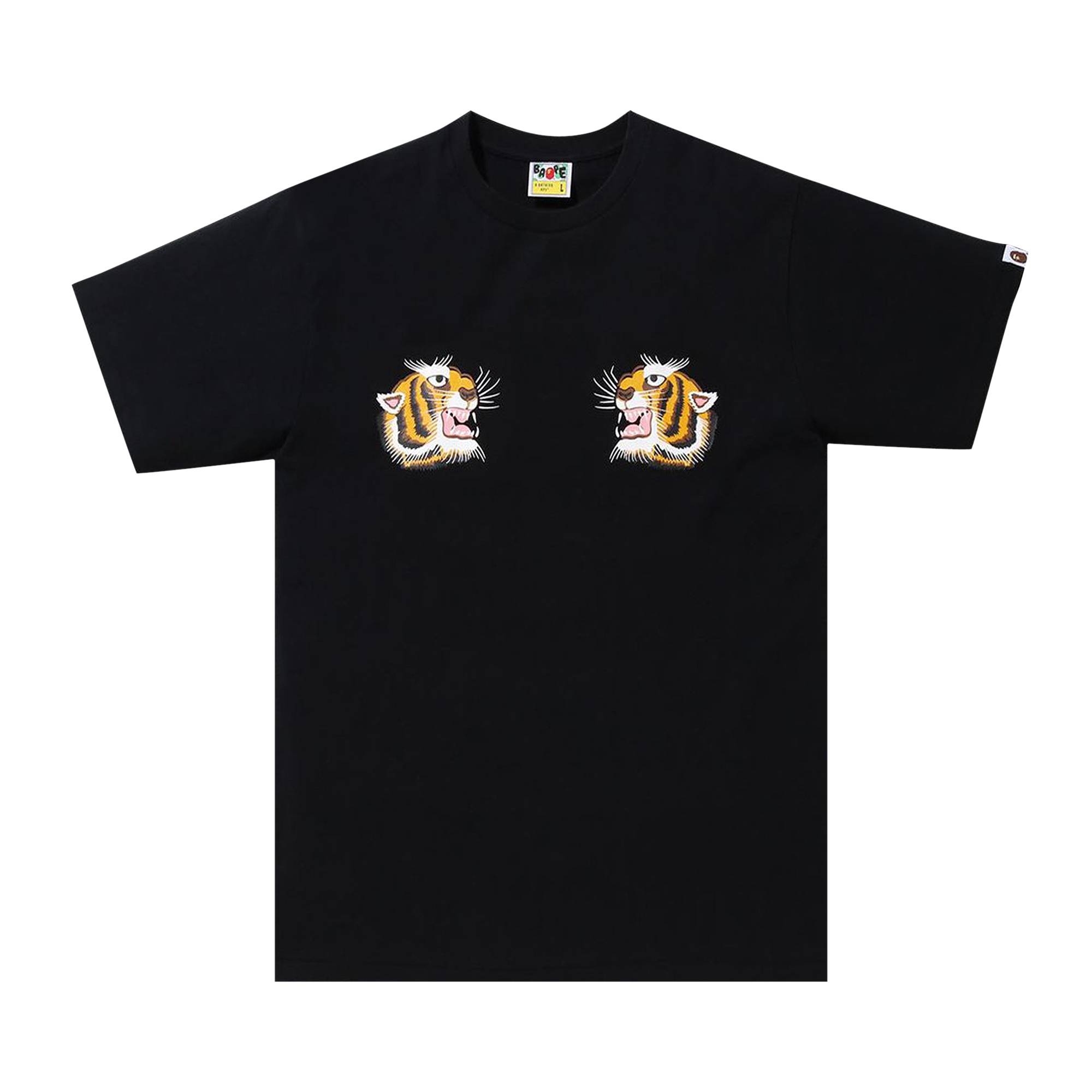 BAPE Tiger Tee 'Black' - 1