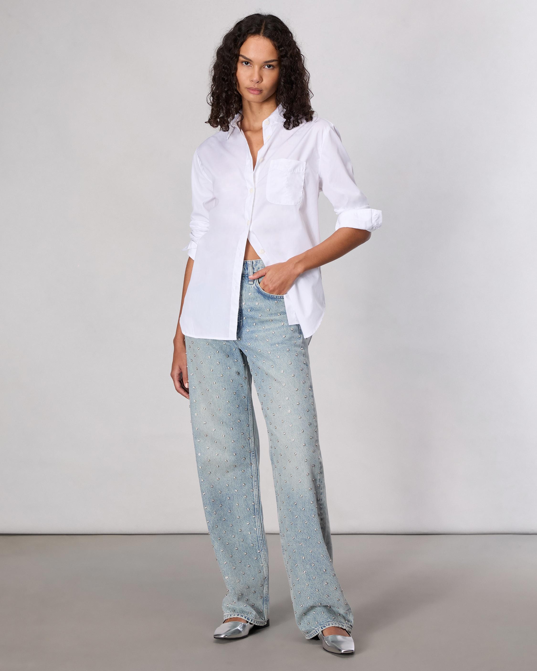 Shea Relaxed Straight Jean
Lightweight Rigid Denim - 2