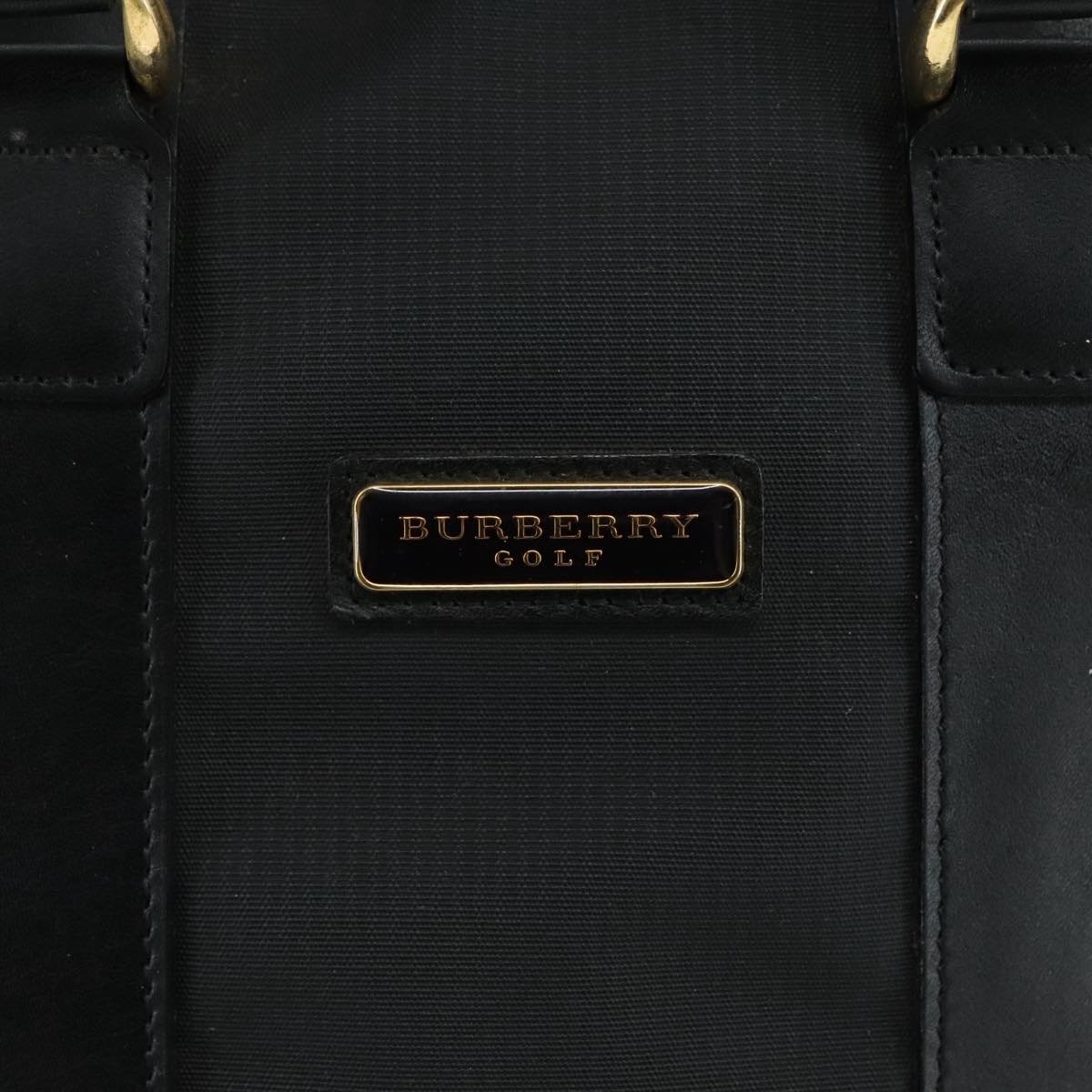 Burberry Golf Hand Bag Nylon Black - 14