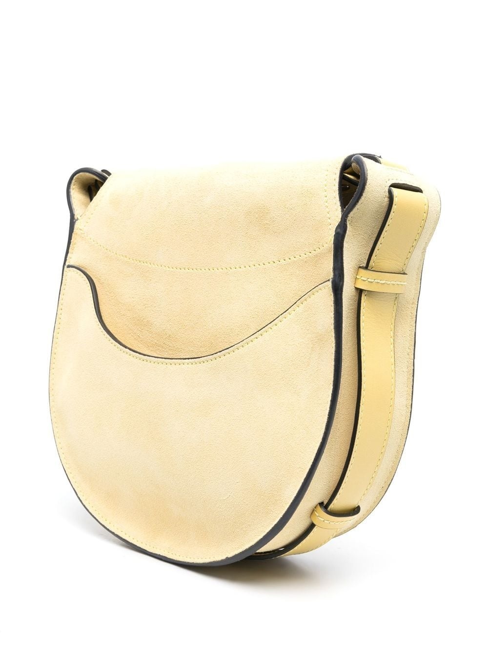 suede saddle crossbody bag - 3