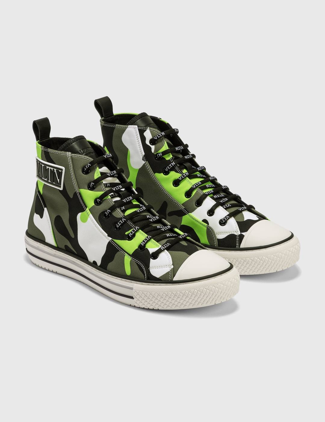 Valentino Garavani Camo High-Top Sneaker - 1