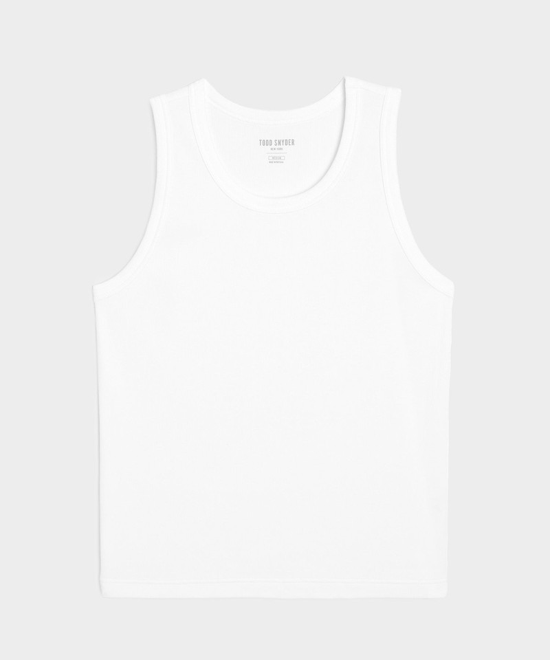 Cotton Ribbed Tank 1