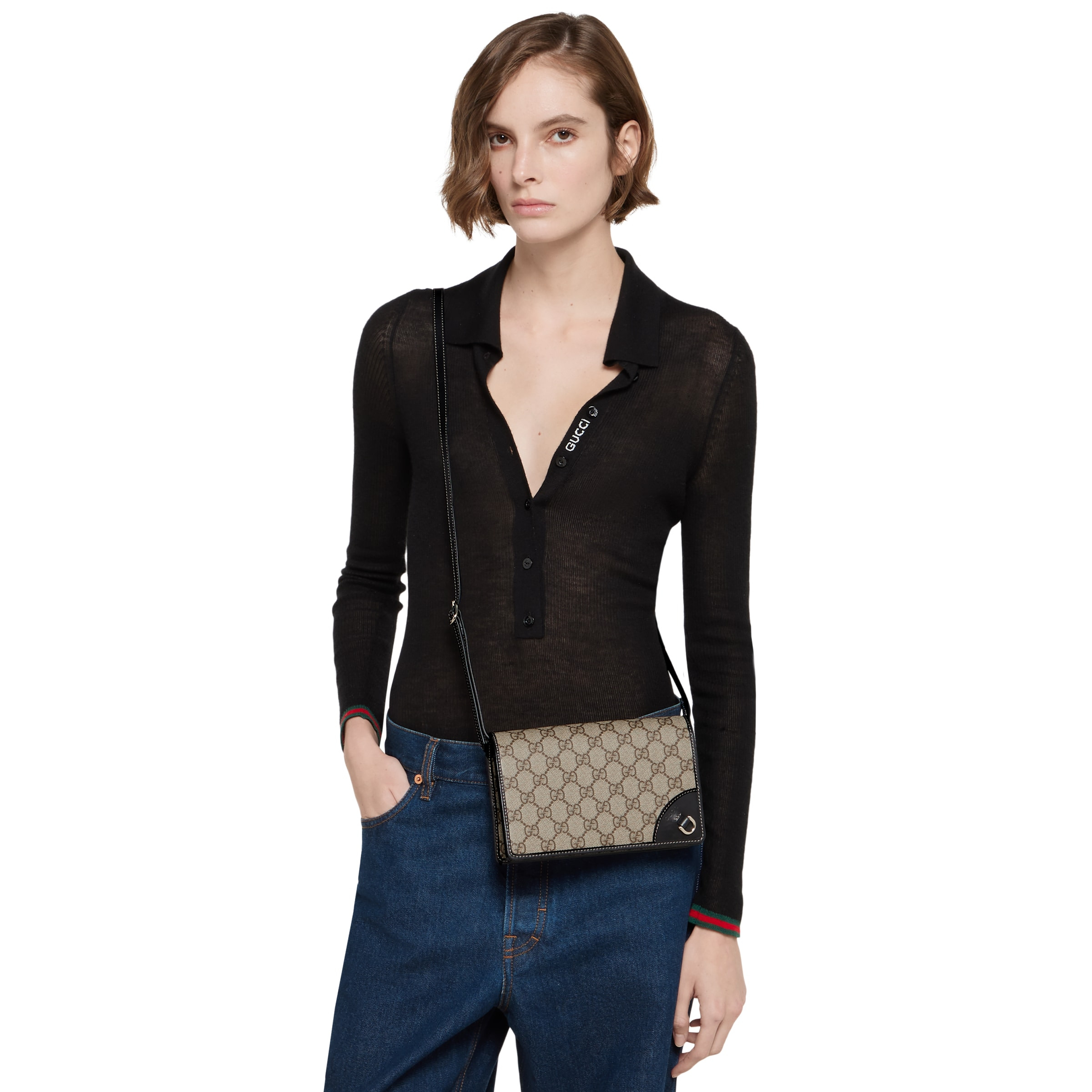 GG Emblem super mini shoulder bag - 4